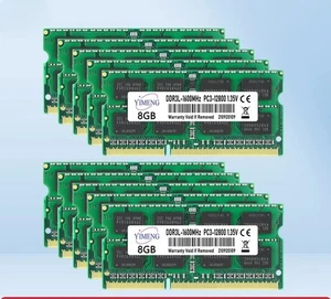 DDR3 DDR3L Laptop Memory Ram 2GB 4GB 8GB PC3 1.5V 1066 1333 1600 1866Mhz PC3L - Picture 1 of 17