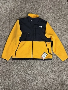 Neu mit Etikett The North Face Herren gelb schwarz Retro Denali Jacke Large - Bild 1 von 8