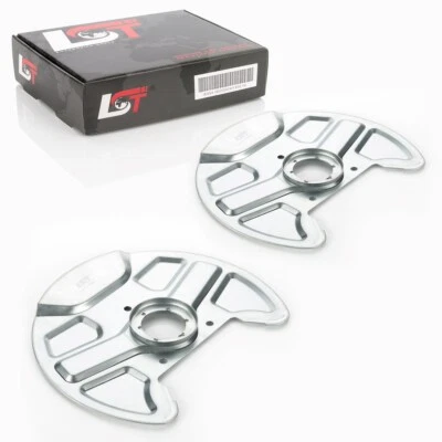 2x Splashguard Cover Plate Armature Brake Front for Volvo 740 760 780 Or ABS Foto 1 de 4