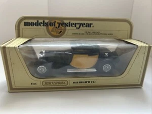 Vintage Matchbox Models Of Yesteryear Y-24 1928 Bugatti T44 1:38 Scale - Picture 1 of 6