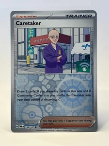 Caretaker 144/167 Holograma Inverso - Pokemon Juego de cartas coleccionables Twilight Masquerade - Casi Como Nuevo - Imagen 1 de 2