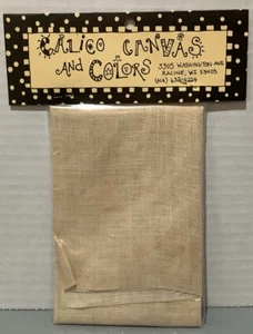28 Count Natural Linen French Vanilla By Calico Canvas 10.5 X 15 New - Picture 1 of 4