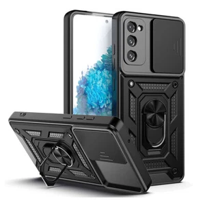 For Samsung Galaxy S20 FE 5G Case Rugged Shockproof Heavy Duty Ring Stand Cover - Picture 1 of 34