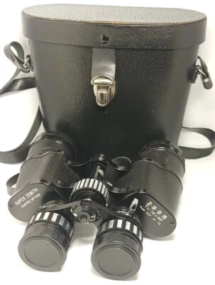 Vintage Super Zenith ZOOM 7x-14x40 Binoculars w/Case Made in Japan - Изображение 1 из 4