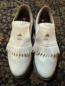Adidas MC87 BOA Golf Shoes Men's SIZE 12 Spikeless Waterproof Leather IH4819 - Picture 1 of 5