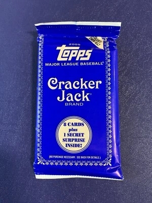 2005 Topps Cracker Jack Baseball Unopened Pack - Rare (A) - Image 1 of 2