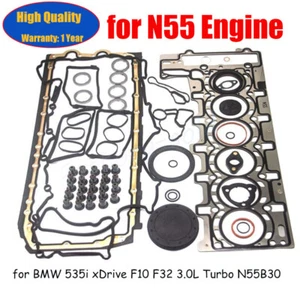 Juego de juntas de culata de motor para BMW 535i xDrive F10 F32 3,0 L Turbo N55B30 - Imagen 1 de 5