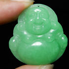 100% Natural Grade A Jade Pendant Hand-Carved Chinese 19Th Century Jadeite #14