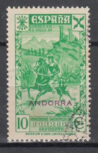 Andorra Española Sueltos Beneficencia Edifil 2 usado - Imagen 1 de 1