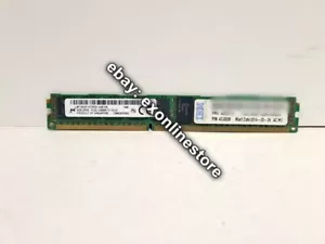 46W0710 - 8GB(1x8GB 2Rx8 1.35V)PC3L-12800 1600MHz VLP RDIMM for HS23 46W0708 - Picture 1 of 1