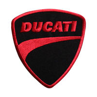 DUCATI CORSE MOTORCYCLE BIKER RACING BADGE SPORT Embroidered Patch Iron Sew Logo 