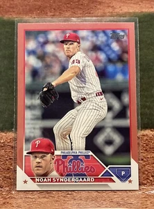 Topps 2023 Series one Noah Syndergaard Mother's Day /50 - Picture 1 of 2