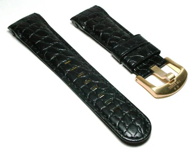 TW STEEL TWB129,  BLACK MATTE LEATHER, PVD GOLD. SUITABLE FOR GRANDEUR 48mm CASE - image 1 of 2