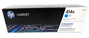 Genuine HP Laser Jet 414A Toner Cyan W2021A NEW SEALED - Afbeelding 1 van 7