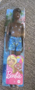 Barbie Ken afroamerikanische Puppenschwimmerin 2021 Neu in Verpackung - Bild 1 von 3