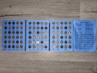 Official Whitman Coin Folder Lincoln Cents 1941-1971 Unc Steel Gold Nearly Full