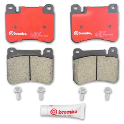 Rotor de freno delantero Brembo 6 y pastillas para Mercedes-Benz C230 2004-2005 Foto 1 de 4