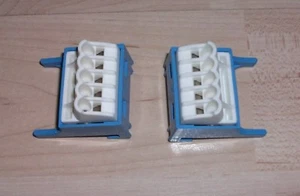 2 Stück Hager VZ455N N-Klemme in Quick-Connekt Technik, 5-polig, bis 4mm²  NEU - Bild 1 von 6