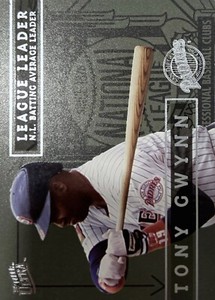 1995 Fleer Ultra League Leaders Tony Gwynn HOF N.L. Batting Average Leader #6