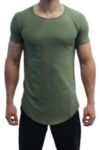 TF Lifestyle Scoop Neck Shirt, Olive (Alphalete, Tino Fit Wear) - Picture 1 of 2