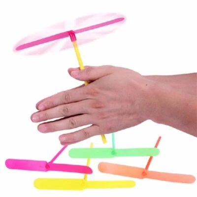 20pcs Novelty Plastic Dragonfly Propeller Baby Kids Outdoor Toy Nostalgic Toys - Imagen 1 de 4
