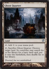 Ghost Quarter - Innistrad - LP, English MTG Magic FLAT RATE SHIP