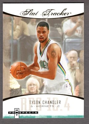 2007-08 FLEER HOT PROSPECTS STAT TRACKER TYSON CHANDLER CARD #ST-34 **NM-MT** - Image 1 of 2