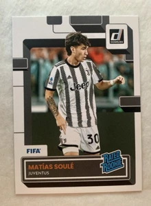 2022-23 Panini Donruss Soccer Optic Rated Rookie Matias Soule #197 Juventus RC - Picture 1 of 2