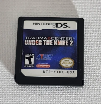 Trauma Center: Under the Knife 2 (Nintendo DS, 2008) Game cartridge only Tested - Image 1 of 2