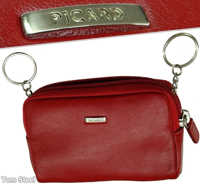 Picard Bingo Schlüsseletui Leder 11 Cm rot