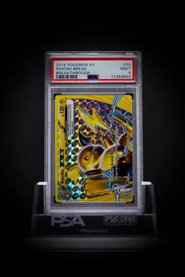 2015 Pokemon XY Raichu Break Breakthrough 50 PSA 9 - Image 1 of 4