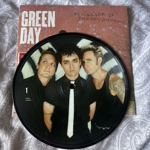 Green Day - Boulevard of Broken Dreams - 7" Picture Disc - (2004) Vinyl - NM/NM - Picture 1 of 3