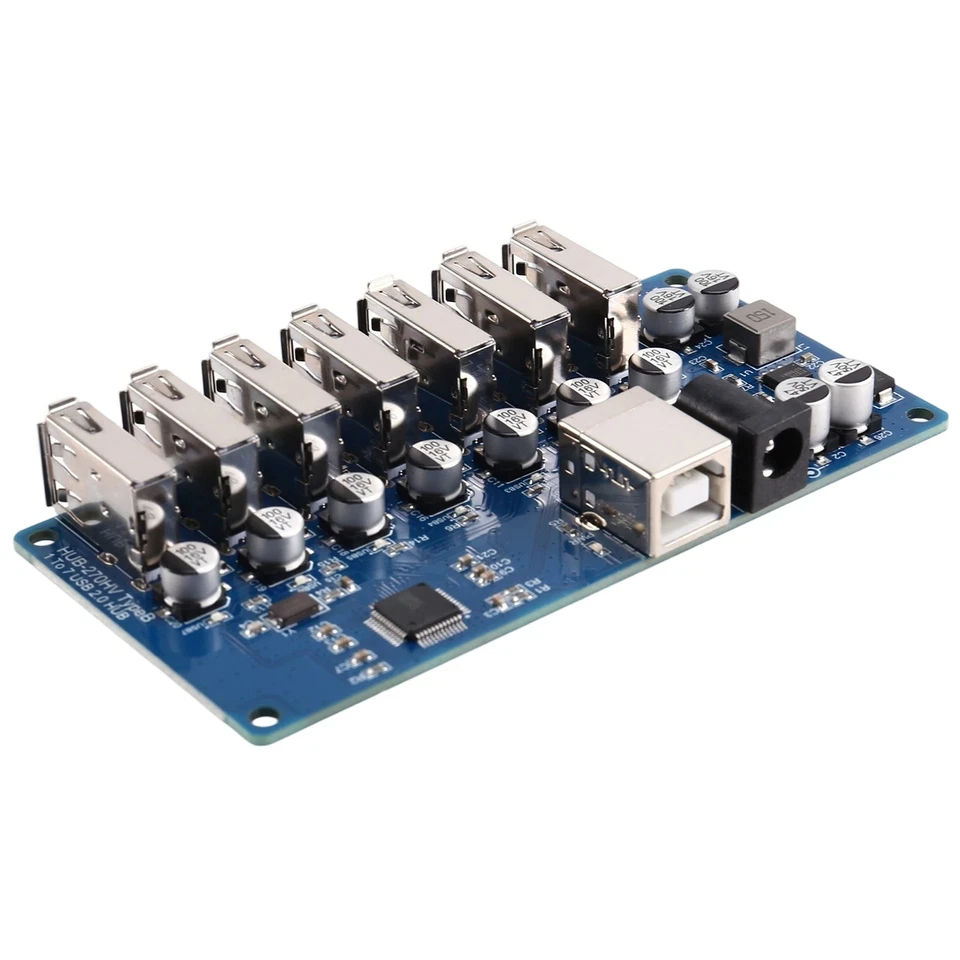 HUB USB2.0 Splitter da 1 A 7 Porte Modulo HUB USB2.0 da Una A Sette Porte c9802 - Immagine 1 di 1