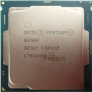 INTEL Pentium G4560 SR32Y 3.50 GHz  LGA 1151 CPU - Picture 1 of 1