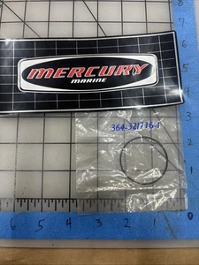 Genuine OMC Evinrude Johnson 321716 Back Up Ring OEM New Factory Boat Parts C8A - Picture 1 of 3