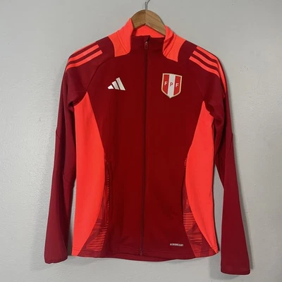 2024 Adidas Anthem 2 Jacket Peru Soccer Team Womens Small NWT - Image 1 of 4
