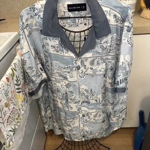 Abercrombie and Fitch extra large button up shirt perfect summer shirt!!!!! - Picture 1 of 5