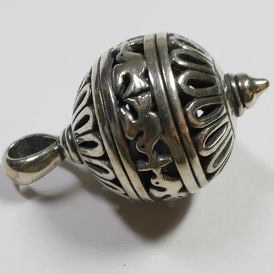 Retired JAMES AVERY 925 Sterling Silver Spirit of Christmas Pendant 14.8g 57539K - Image 1 of 4