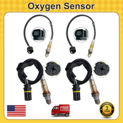 4 шт датчика кислорода O2 вверх + вниз по течению для 2009-2018 BMW 750I 4,4 л и X6 4,4 л V8 - Изображение 1 из 4