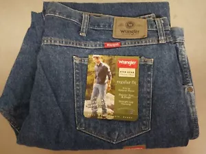 Pantalones de mezclilla Wrangler 5 estrellas NUEVOS - Ropa de trabajo - Ajuste regular - Nuevos con etiquetas - 46x32 - Imagen 1 de 4