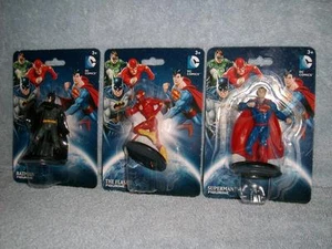 Superman The Flash Batman Figurines DC Comics Warner Bros Monogram 2015 New - Picture 1 of 2