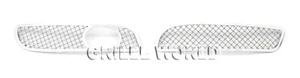 For 2011-2014 Chrysler 300/300C W/ Adapt Cruise Fog light Cover Mesh Grille - Picture 1 of 2