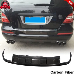 For Mercedes Benz R Class W251 V251 R350 10-17 Carbon Fiber Rear Bumper Diffuser - Picture 1 of 12