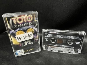 Livefields Toto Live album Cassette Tape (Columbia Sony Music 1999) Rock 90s - Picture 1 of 3
