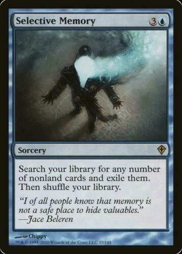SELECTIVE MEMORY - MTG Worldwake Rare Sorcery - Image 1 of 1