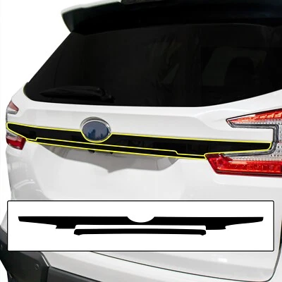 Fits Subaru Ascent 2023-2024 Rear Bumper Chrome Delete Decal Blackout Vinyl - Image 1 of 4