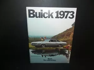 BUICK 1973 ~ FOLLETO DE VENTAS LÍNEA COMPLETA - 56 PÁGINAS - ¡ENVÍO GRATUITO! - Imagen 1 de 9