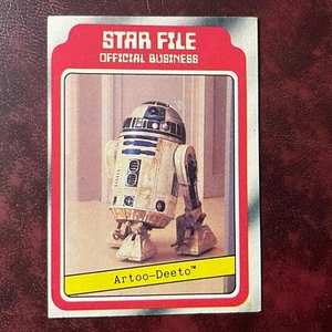 1980 Topps Star Wars EMPIRE STRIKES BACK Set R2-D2 STAR FILE #7 - EX++ - Picture 1 of 1