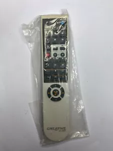 Creative RM-1000W Audio System Remote Control, White - OEM Original New - Picture 1 of 4