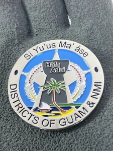 Moneda Desafío Marshal Distritos de Guam y NMI Si Yu'us Ma'ase - Imagen 1 de 3